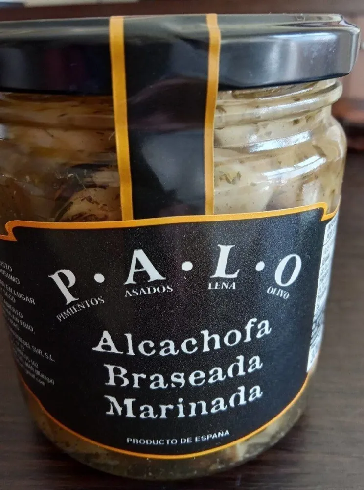 Alcachofas braseada marinadas