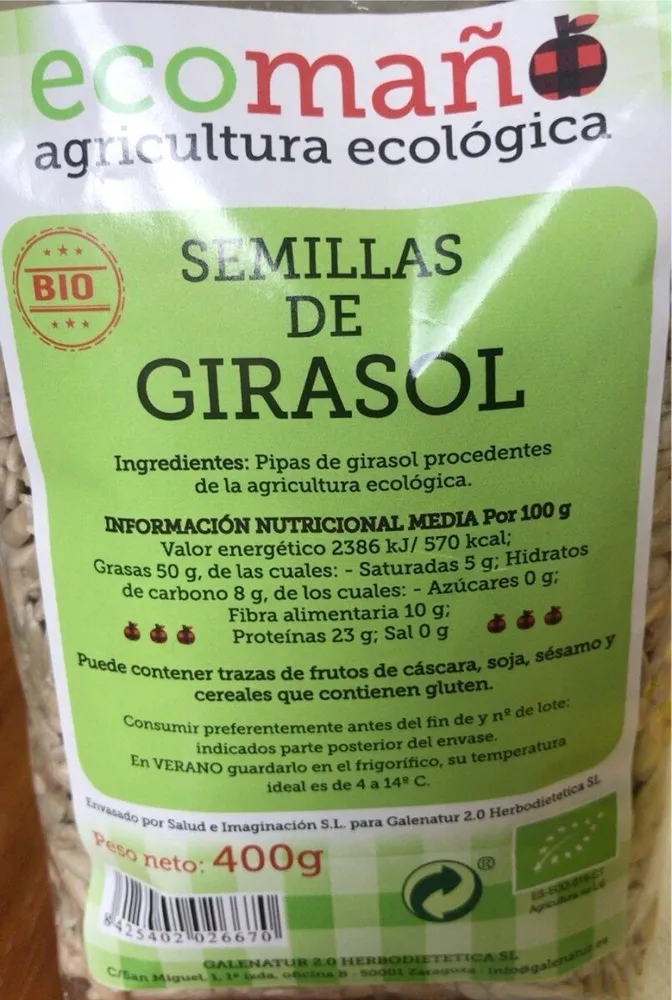 Semillas de Girasol