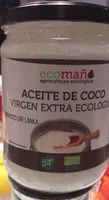 Aceite de coco virgen extra ecologico
