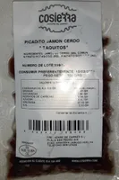 Picadito jamón cerdo a taquitos