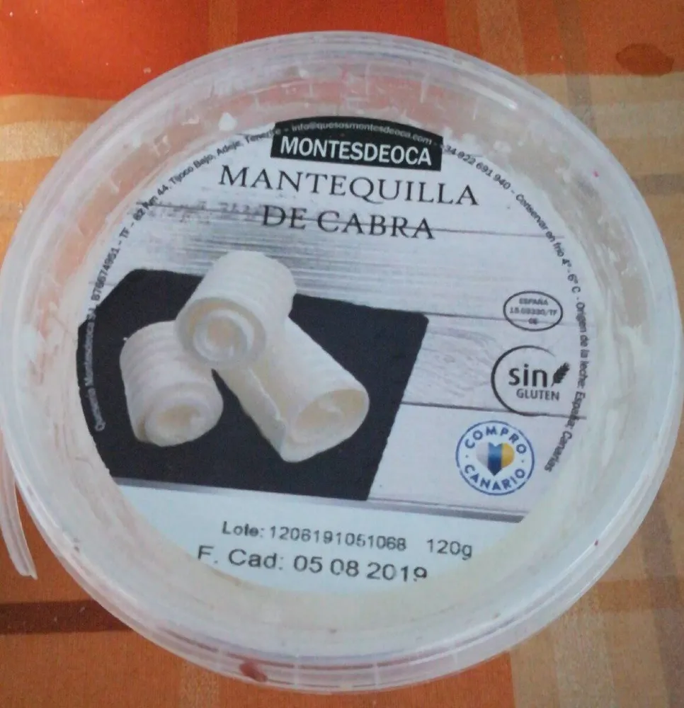 Mantequilla de cabra