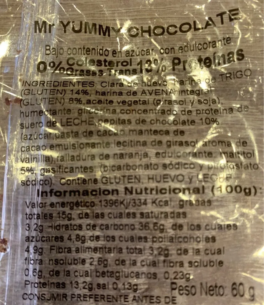 Mr yummy chocolate