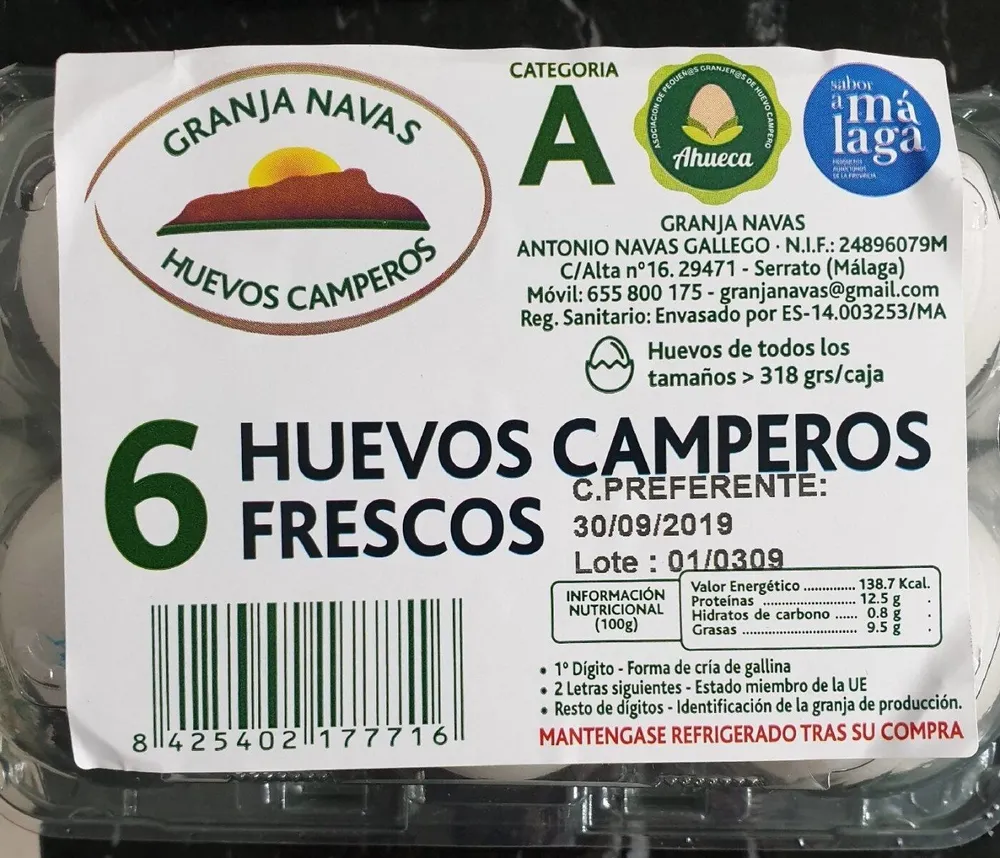 Huevos camperos