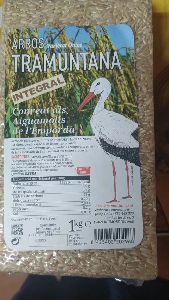 Arròs tramuntana