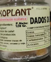 Dados de jengibre