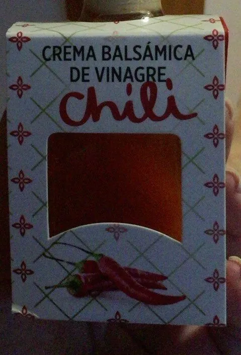 Crema balsamica de chile