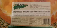 Empanada setas con jamón al Cabrales