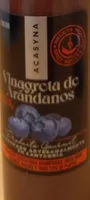 Vinagreta de arándanos