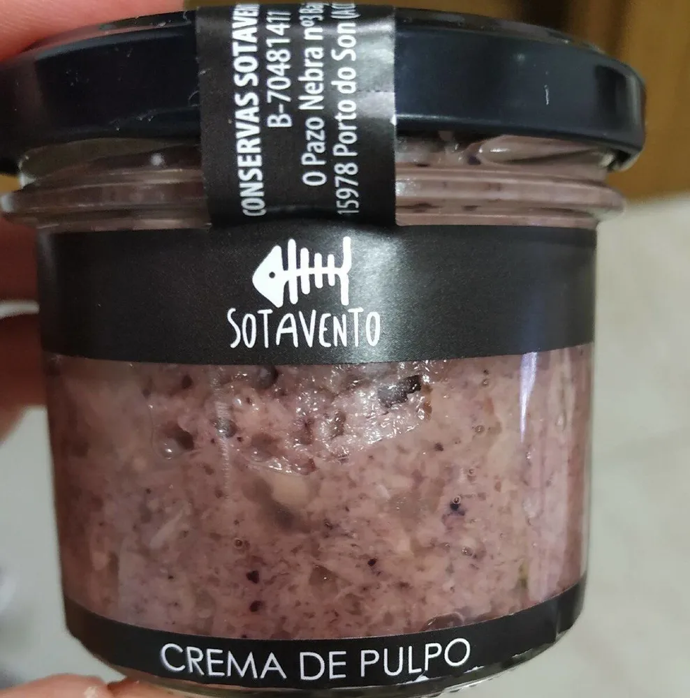 Crema de pulpo