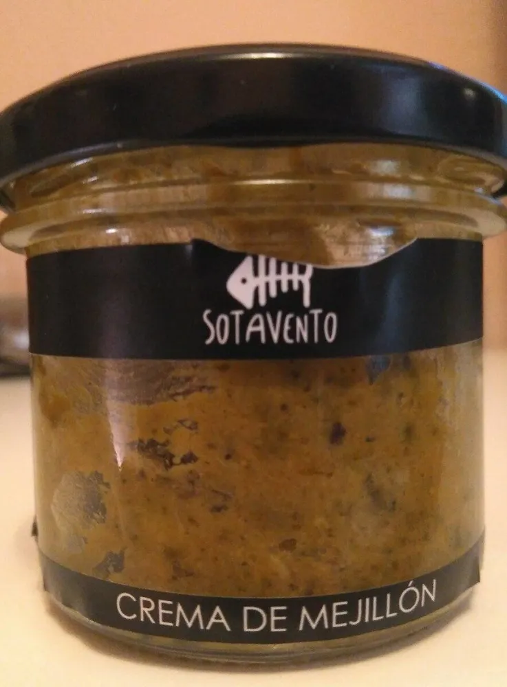Crema de mejillón