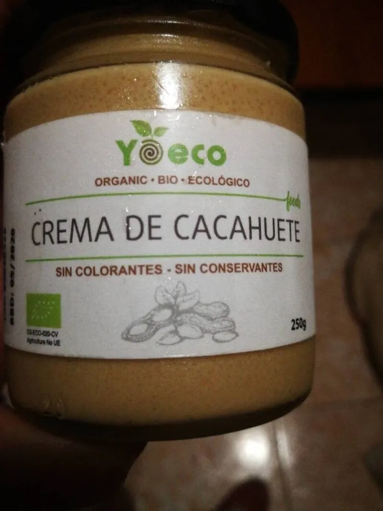 Crema de cacahuete