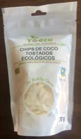 Chips de coco tostados ecológicos