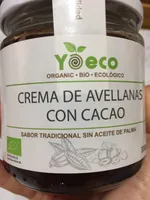 Crema de avellanas y cacao