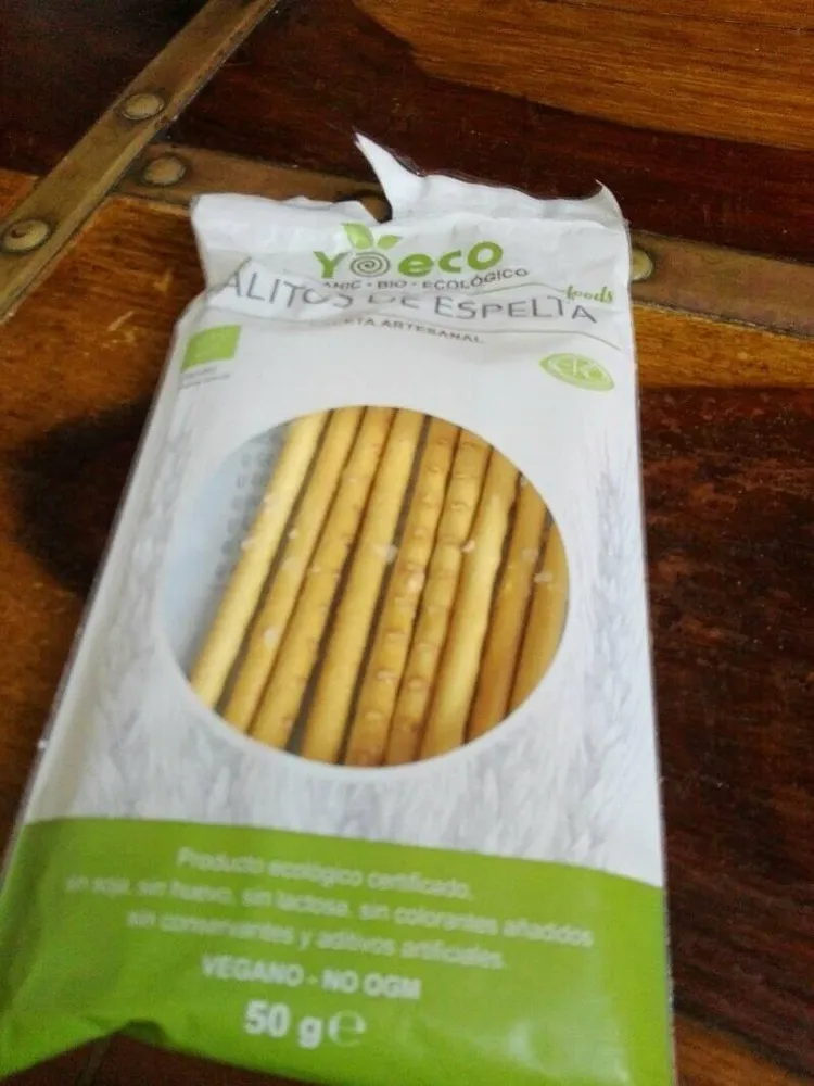 Palitos de espelta