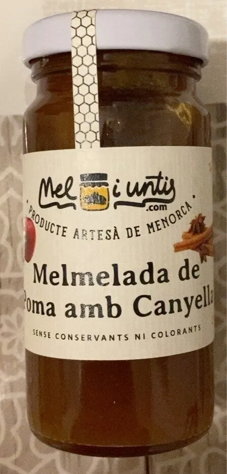 Melmelada de Poma amb Canyella