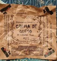 Crema de queso de cabra con miel