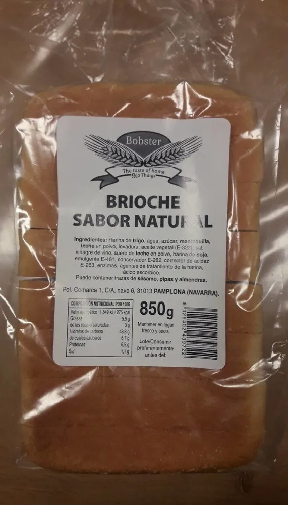 BRIOCHE SABOR NATURAL