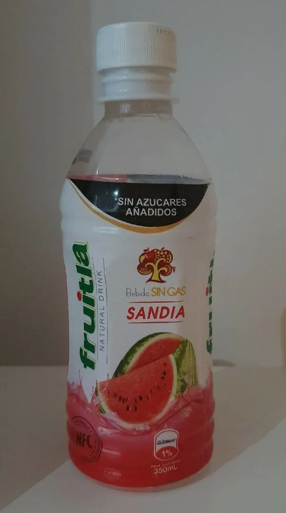Bebida sin gas