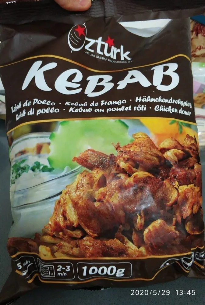 Kebab de Pollo