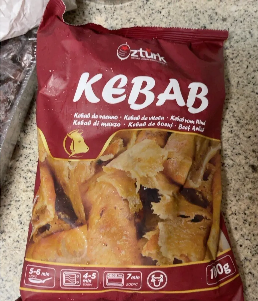 Carne kebab vacuno