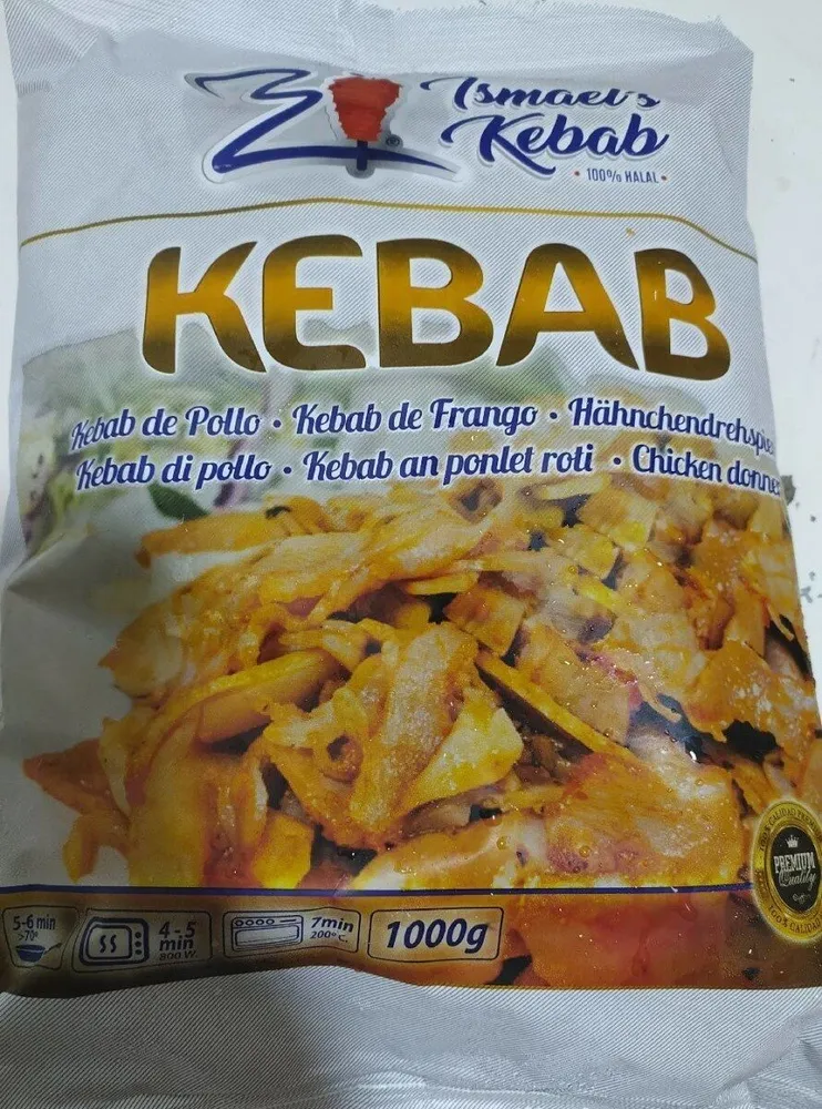 Kebab de pollo
