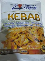 Kebab de pollo