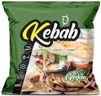 Kebab loncheado vegano