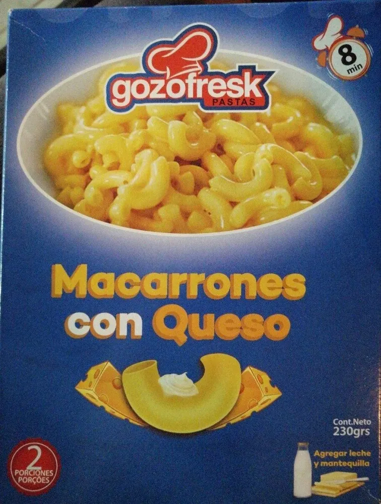 Macarrones con queso