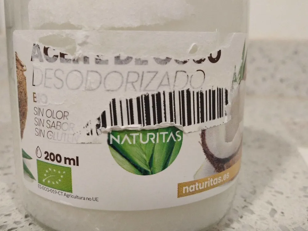 Aceite de coco bio de Naturitas