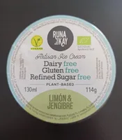 Helado limon y Jengibre