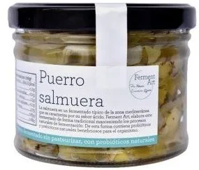 Puerro salmuera