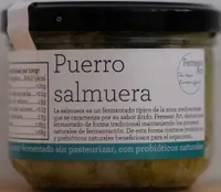 Puerro salmuera