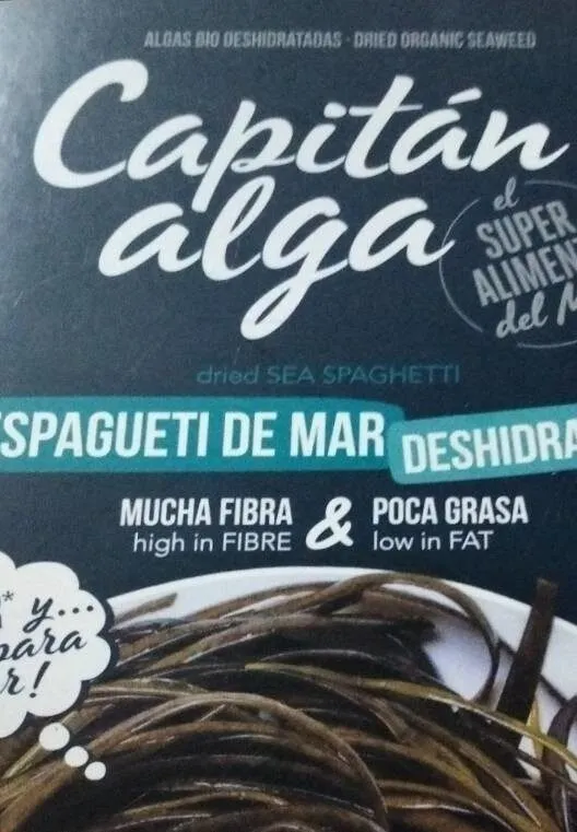 Espaguettis de algas