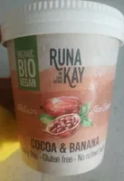 Helado cacao y banana