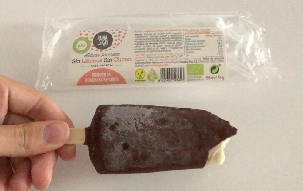 Bombón de horchata de chufa