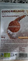 Coco rallado bio agricultura ecológica