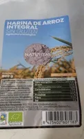 Harina de arroz integral sin gluten