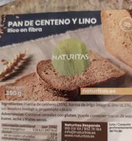 Pan de Centeno y pino