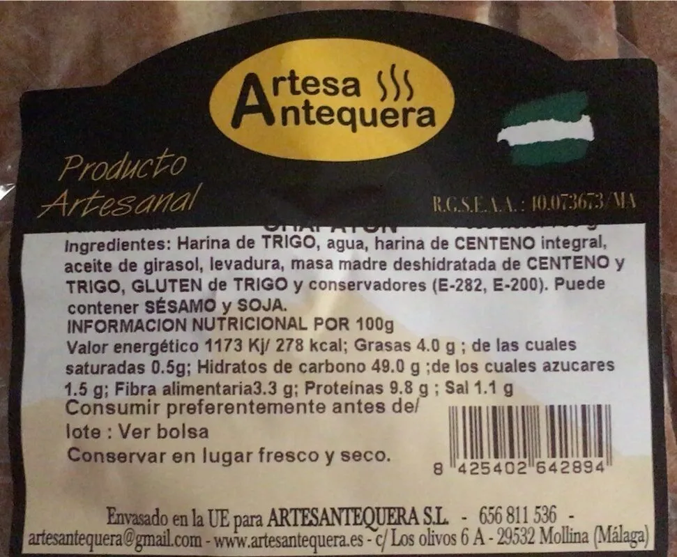 Pain artisanal