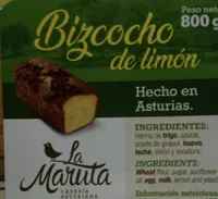 Bizcocho de limon