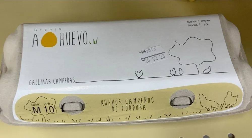 Huevos camperos clase M