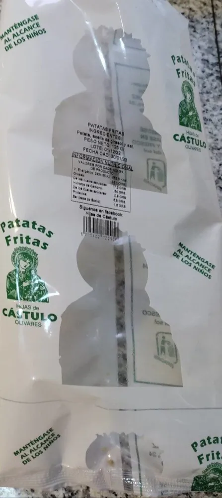Patatas fritas Hijas de Castulo