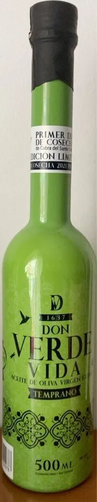 Aceite Oliva Virgen Extra Temprano