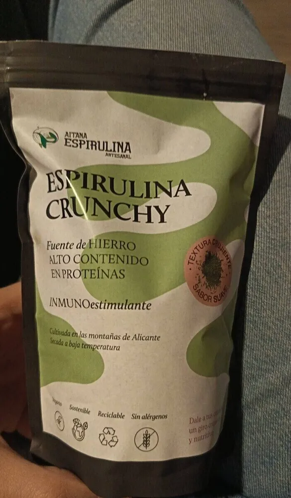 Espirulina artesanal