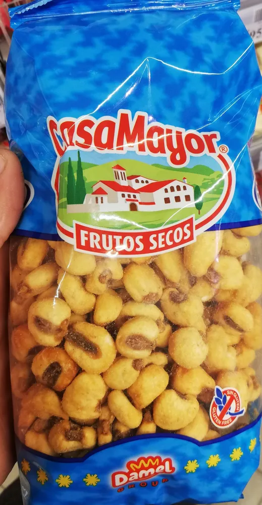 Maiz gigante frito con sal