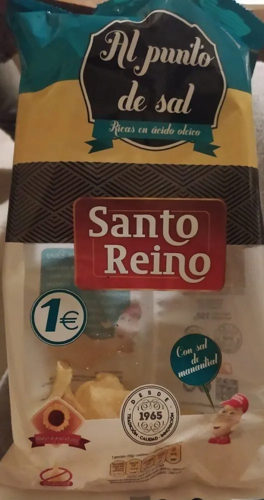 Patatas al punto de sal