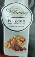 nueces con chocolate