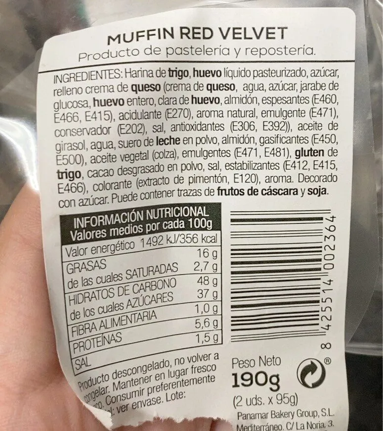 Muffin red velvet