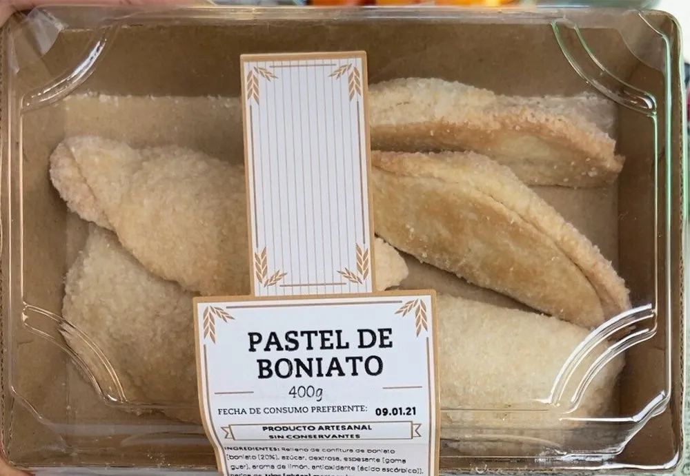 Pastel de boniato