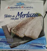 Filetes de merluza con piel